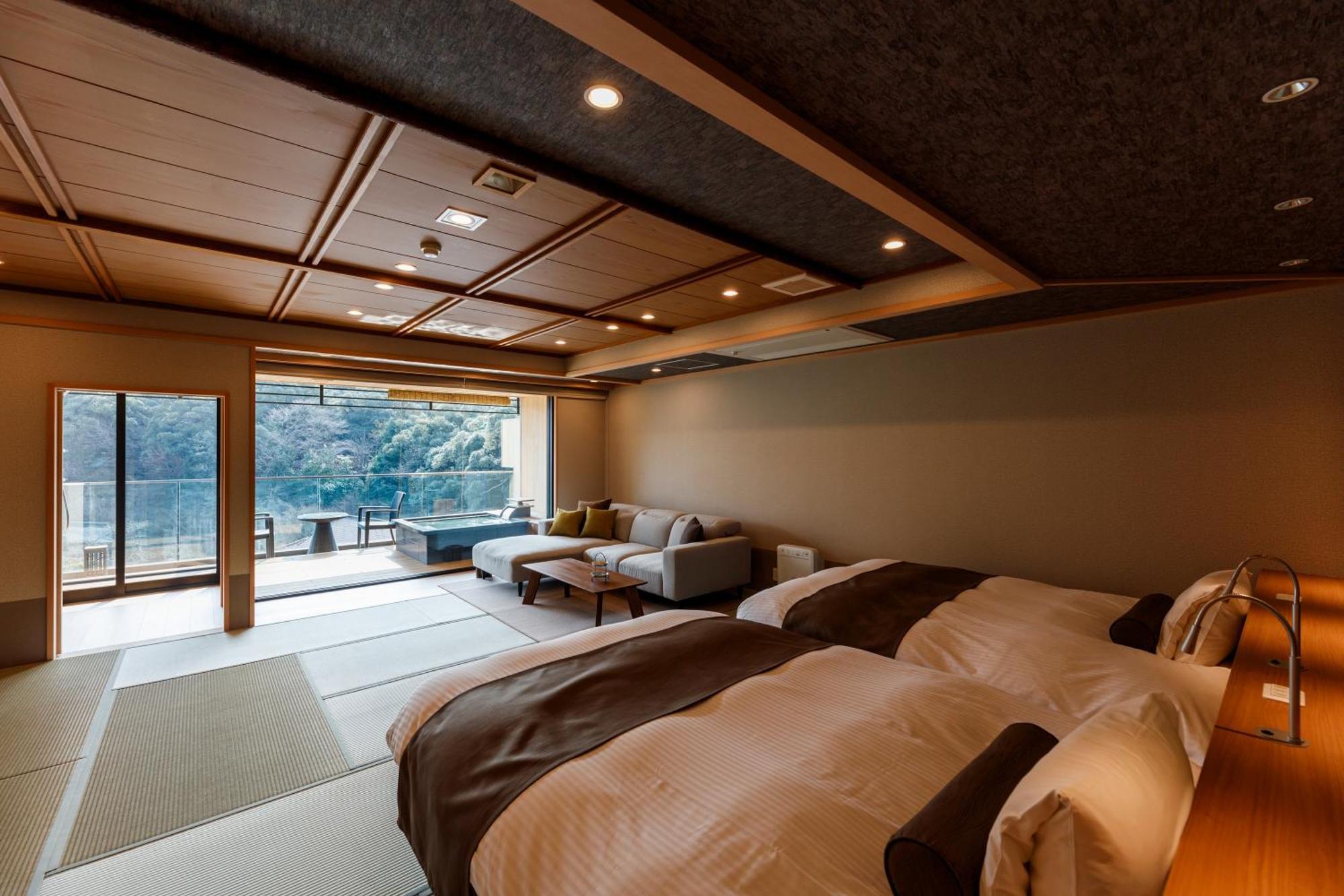 Tachibana Shikitei Hotell Kaga  Rum bild